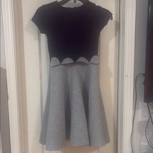 Chic Black and Gray Dress